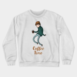 Coffee time Crewneck Sweatshirt